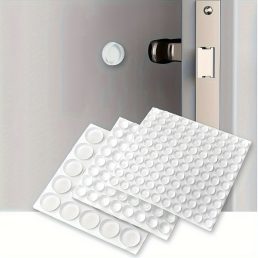   100 db kiváló minőségű, átlátszó félkör alakú szilikonpárna