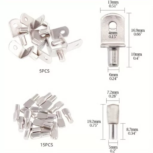 40db polcrögzítő készlet