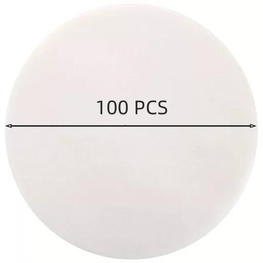 100 darab nem tapadó pergamen papír kör hamburger pogácsához