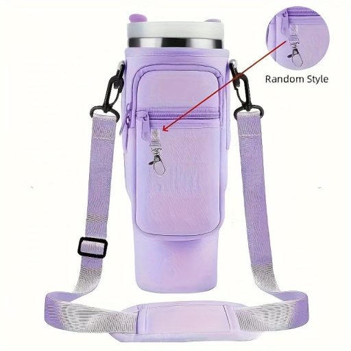 Többfunkciós kulacs tartó, tároló zsebekkel