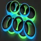   3db - Színes, sötétben világító szalag, öntapadós fluoreszkáló ragasztó