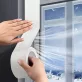   10méter hosszú, többszínű, magas viszkozitású, szél- és vízálló ablaktömítő szalag