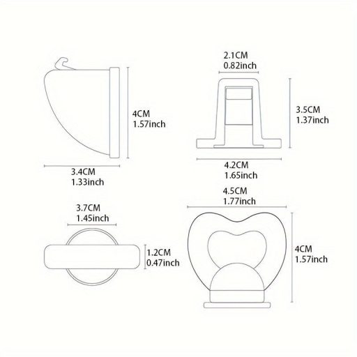Könnyen Telepíthető Láthatatlan Mágneses Fiókzár