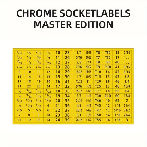 180 darabos mechanikus meghajtó címkék színkódolt matricákkal
