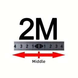   Öntapadós Fém Mérőszalag - Tartós, Rozsdamentes és Kopásálló Átlátszó Skálával