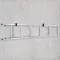 2db L-alakú Garázshorog