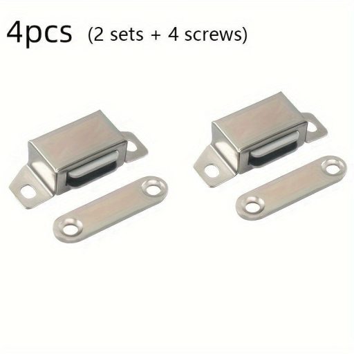 4db rozsdamentes acél mágneses ajtózár retesz