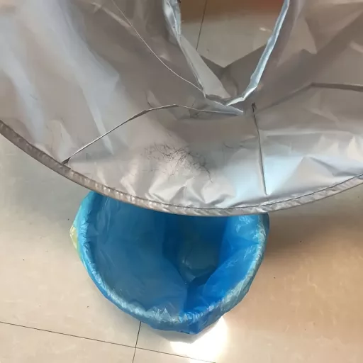 Magas minőségű összehajtható hajvágó köpeny
