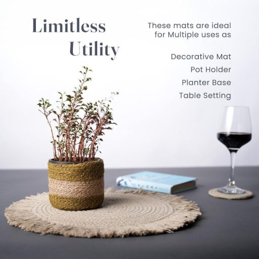 Elegáns Egyszínű Papír Asztali Alátét