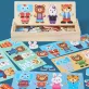 Interaktív Fa Medve Öltöztetős Puzzle