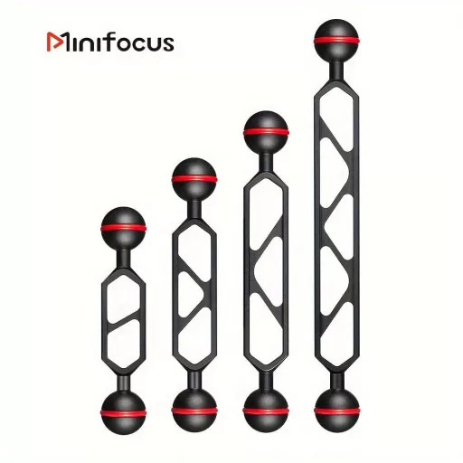 Minifocus Professzionális Dupla Golyós Alumínium Ötvözet Hosszabbító Kar