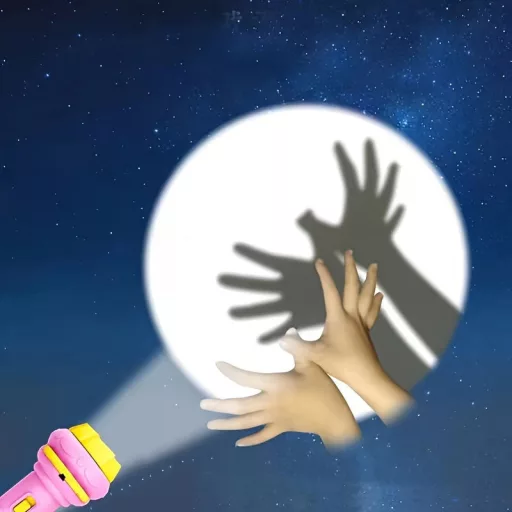 56 Mintás Zseblámpa Projektor