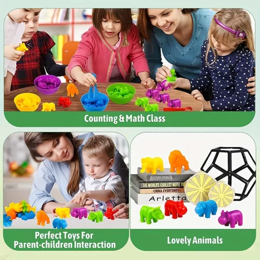 Szivárványos rendező puzzle játék