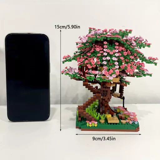 Cseresznye bonsai fa építő készlet
