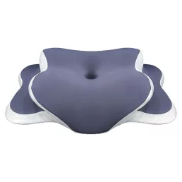   Ergonomikus memóriahabos nyakpárna hűsítő párnahuzattal