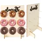 Fa Donut Falitartó Állvány