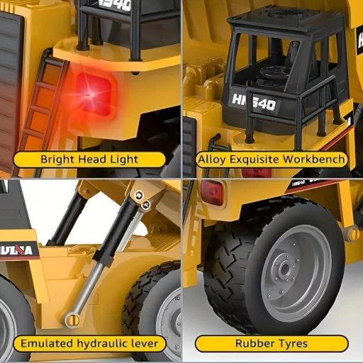 1:18 méretarányú távirányítós dömper
