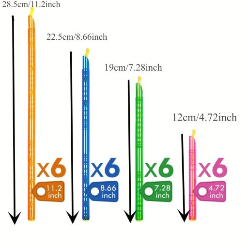 24 darabos zacskózáras csipeszkészlet