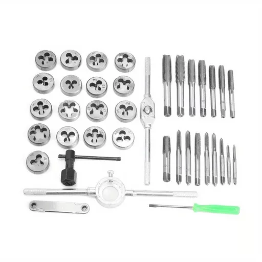 Metrikus Tap Die Készlet M3-M12 Csavarcsatornák