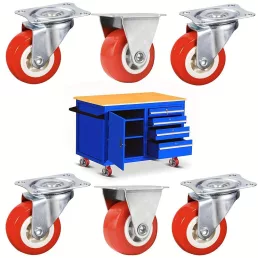 8db Tartós PVC Görgő