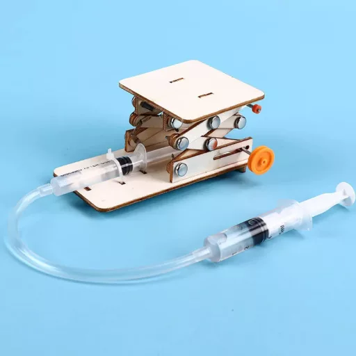 DIY Hidraulikus Emelő Kísérlet játék
