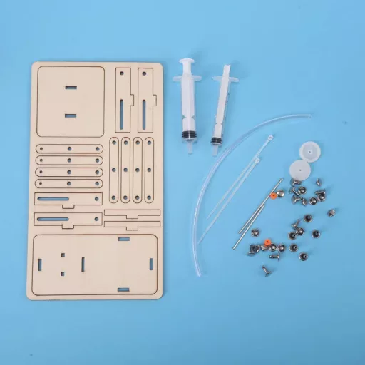 DIY Hidraulikus Emelő Kísérlet játék