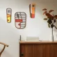   3db Boho stílusú geometriai függő falra való művészeti dekoráció