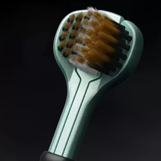2db Ergonomikus Háromoldalú Puha Sörtéjű Fogkefe
