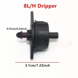   50db Vegyes Színű Nyomáskompenzációs Csepegtető Öntöző