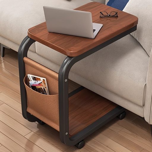 Stílusos és elegáns oldaltábla kerekekkel,