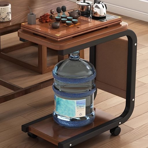 Stílusos és elegáns oldaltábla kerekekkel,