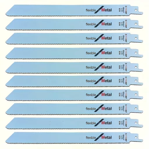 10db S1122BF dupla fém visszavonó fűrészelem