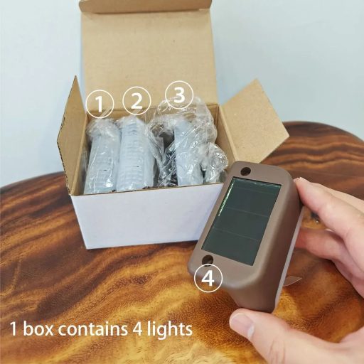 20 db kültéri napelemes teraszlámpa