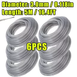 6db Acélhuzalos nylon trimmer zsinór