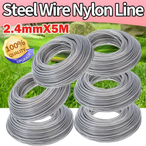 6db Acélhuzalos nylon trimmer zsinór