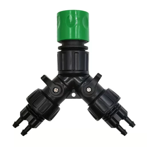 Kerti csepegtető öntöző csap adapter 4-utas elosztó