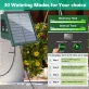 Solar csepegtető öntözőrendszer kertbe