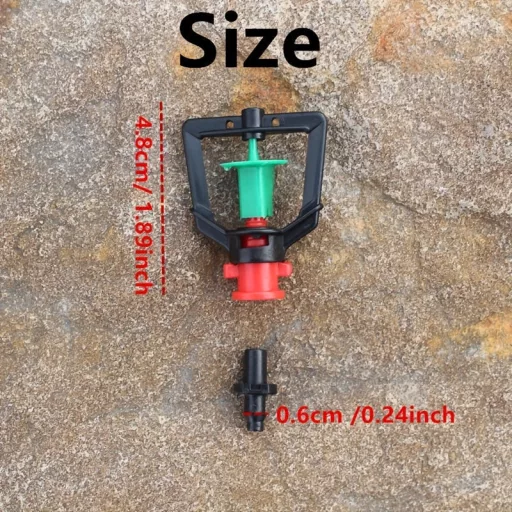 50db 360°-ban forgó mikro sprinkler fejek mezőgazdasághoz és kertészethez