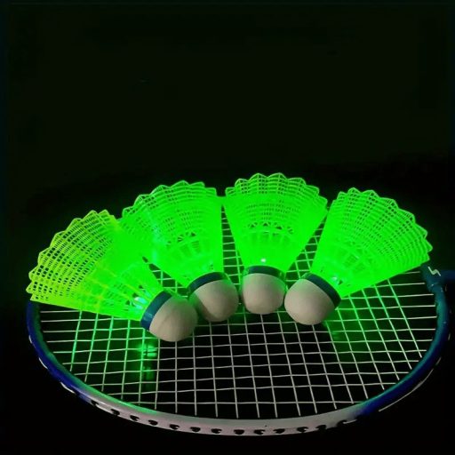 4db Sötétben világító Tollaslabda készlet