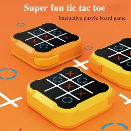 Szuper Tic Tac Toe hordozható utazó játékok