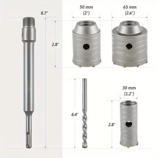 5 darabos Betonvágó készlet