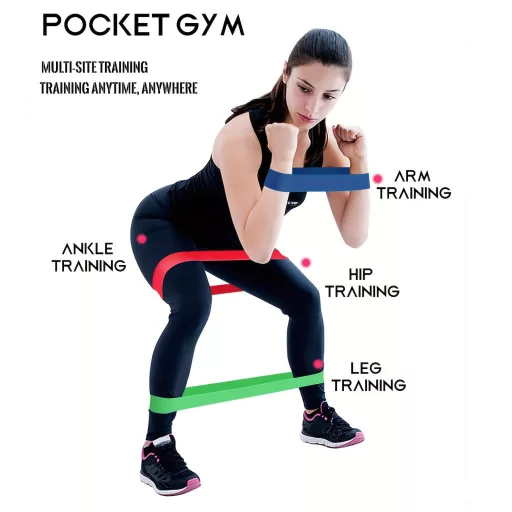 5db ellenálló szalagok, tornaszalagok, edzőszalagok az egész testre kiterjedő fitneszhez, zsákmányhoz, lábhoz, karhoz, nyújtáshoz, otthoni edzőteremhez, fitneszhez, jógához és pilateshez