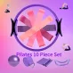 10db Pilates Fitness Készlet Pilate 10 részes kék szett