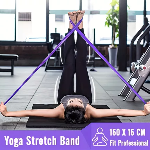 10db Pilates Fitness Készlet Pilates 10 darabos készlet lila