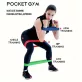   5db univerzális latexellenálló pánt férfi és női sportokhoz, guggolás pedálokhoz, jógához és fitnesz gyakorlatokhoz, rugalmas, többfunkciós TPE szíj, méretválaszték 4.54-18.14KG
