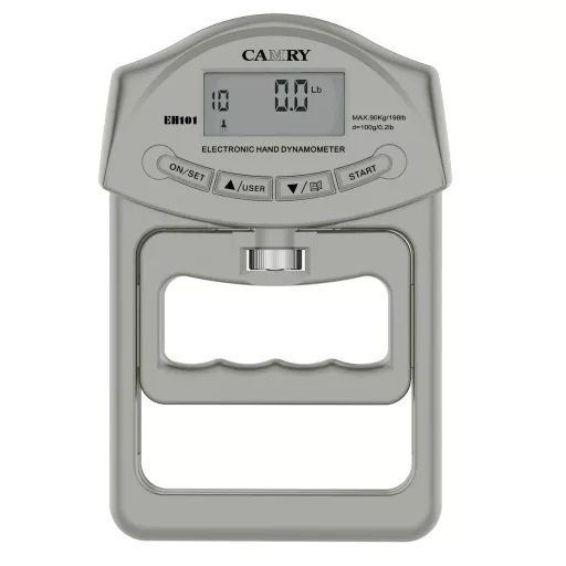 Camry Markolat Erőmérő 198lb/90kg, Digitális Kéz Dinamométer a Kézfogás Erősítéséhez Edző Teszt