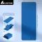 Elveszett Foldable Jóga Szőnyeg, TPE Anyag, Csúszásmentes, Vízálló, Könnyű, Egyszínű, Szürke/Lila/Kék, Jógához, Pilateshez, Fitnesz Edzéshez Kék