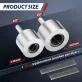   2db réz csőtisztítók, 15mm és 22mm, hatékony vízvezeték tisztítóeszközök fúrásra, fémcső tisztítókészlet elektromos fúróhoz, csőtisztítók vízvezetékhez 15 milliméter + 22 milliméter + 2 ecset