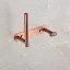 1db Öntapadó Vécépapír Tartó rose golden forgatható wc-papír tartó