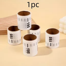 1 Tekercs Öntapadós Magasságmérő Matricák 1 db